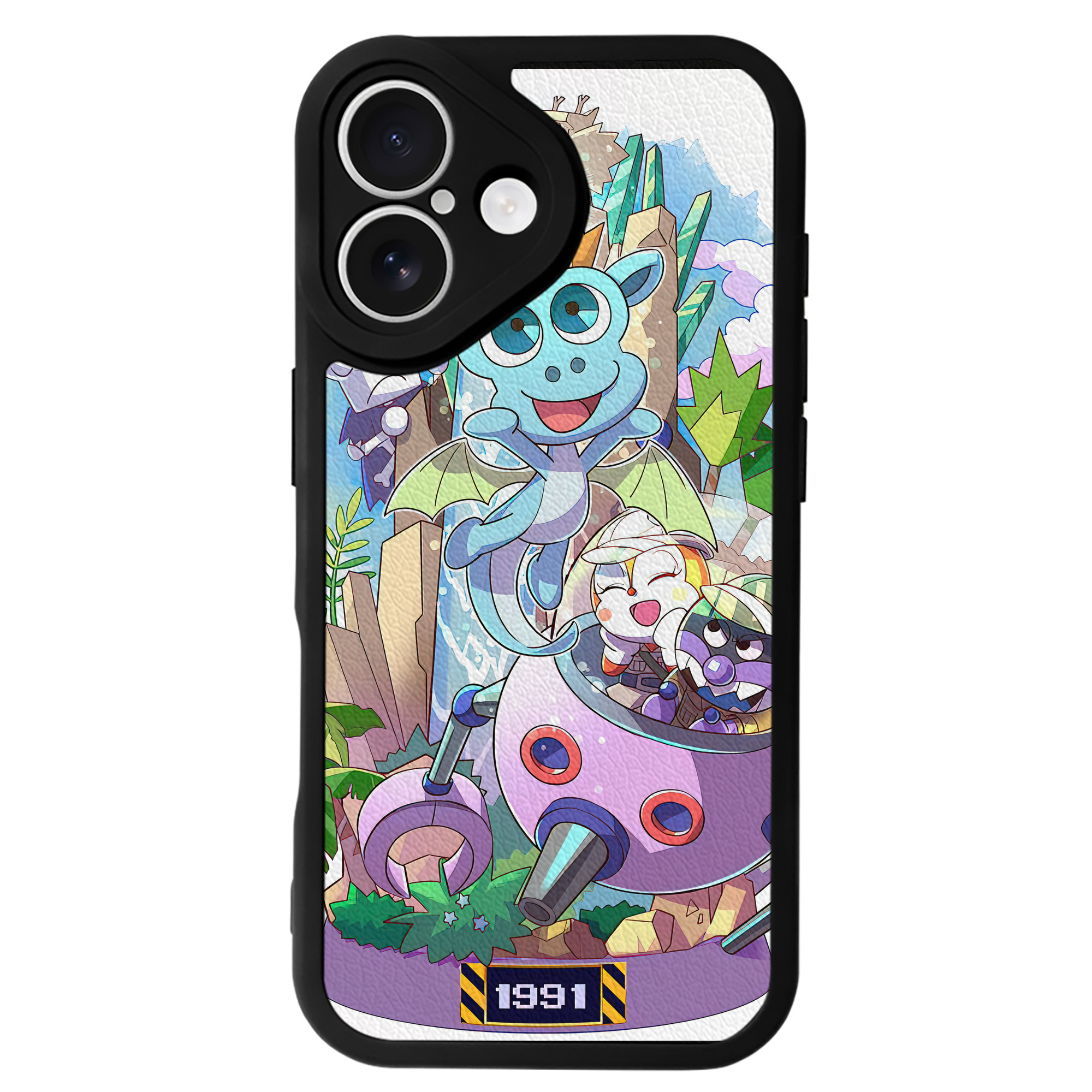 （画像用） アンパンマン Anpanman 【iPhone 16シリーズ対応】シリコンスマホケース（レザー調） 材質：シリコン